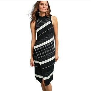 MOTH Anthropologie Velda midi knit sweater dress